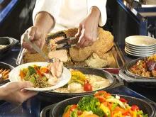 Buffet meal
