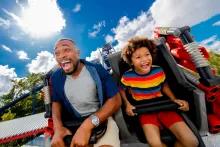 Guests on the The Great LEGO Race at LEGOLAND Florida