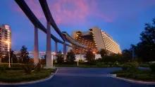 Monorail at Disney's Contemporary Resort
