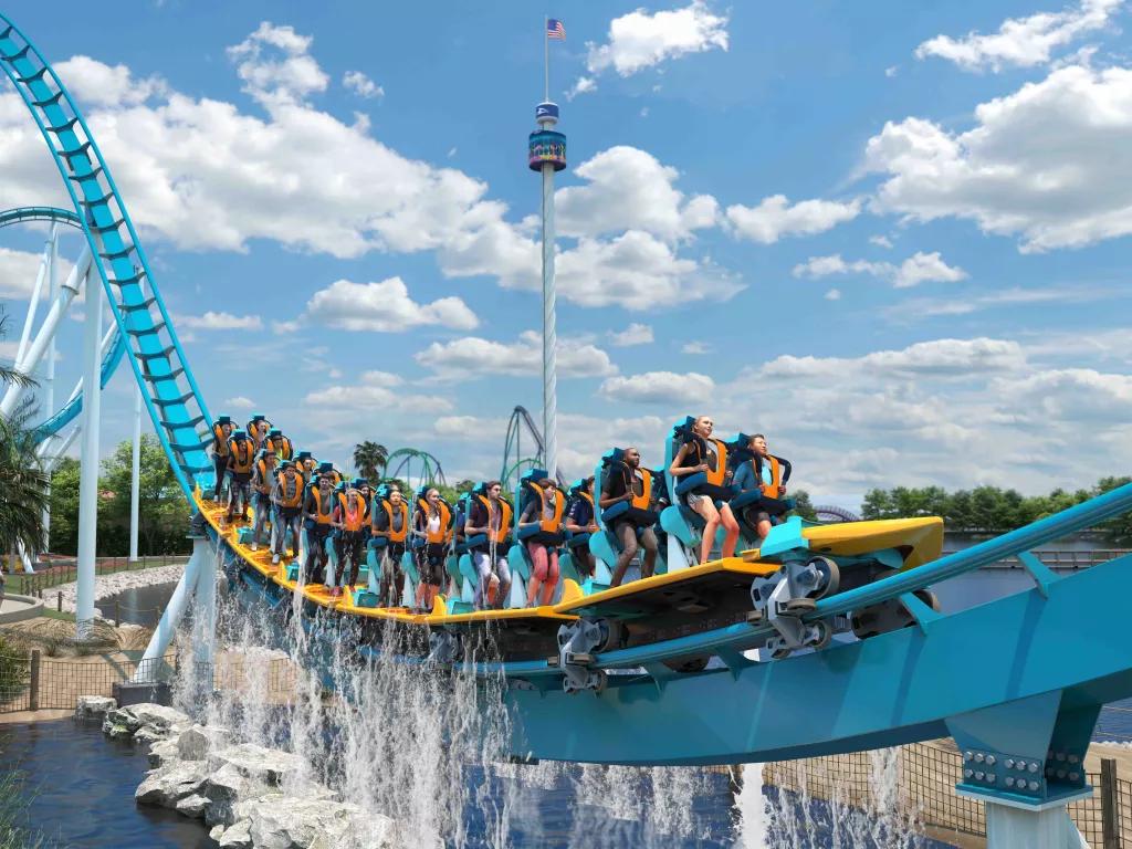 Pipeline: The Surf Coaster – Launching Spring 2023 at SeaWorld Orlando