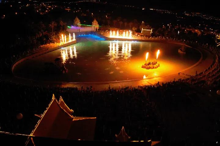 Siam Beach at Siam Park during Siam Night