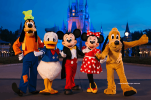 Characters at Cinderella Castle