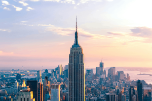 Empire State Building in New York City, USA