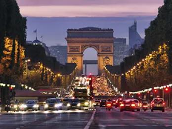 Paris at night