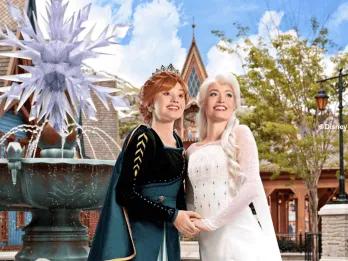Meet Elsa and Anna at World of Frozen