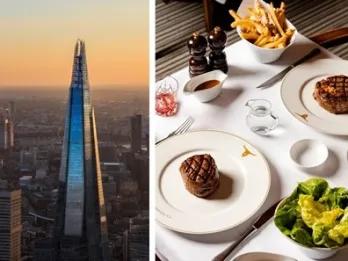 View from the Shard & Marco Pierre White