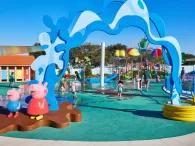 Muddy Puddles Splash Pad at Peppa Pig Theme Park