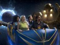 Guests on Guardians of the Galaxy: Cosmic Rewind, EPCOT