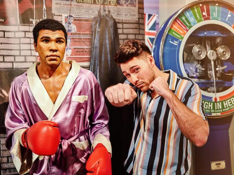 Meet Muhammad Ali at Madame Tussauds London