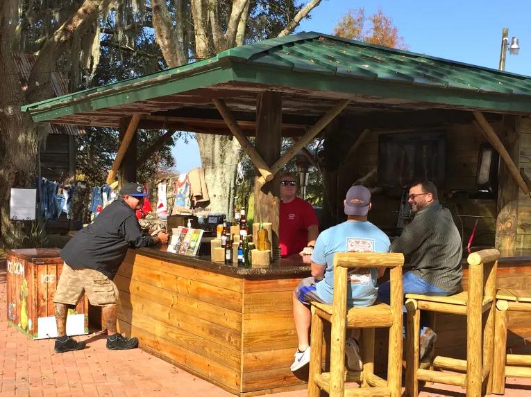 Tiki Bar at Boggy Creek Orlando