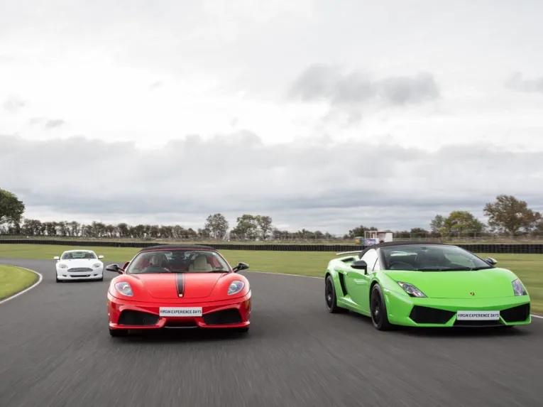 Triple Supercar Blast plus High Speed Passenger Ride and Photo