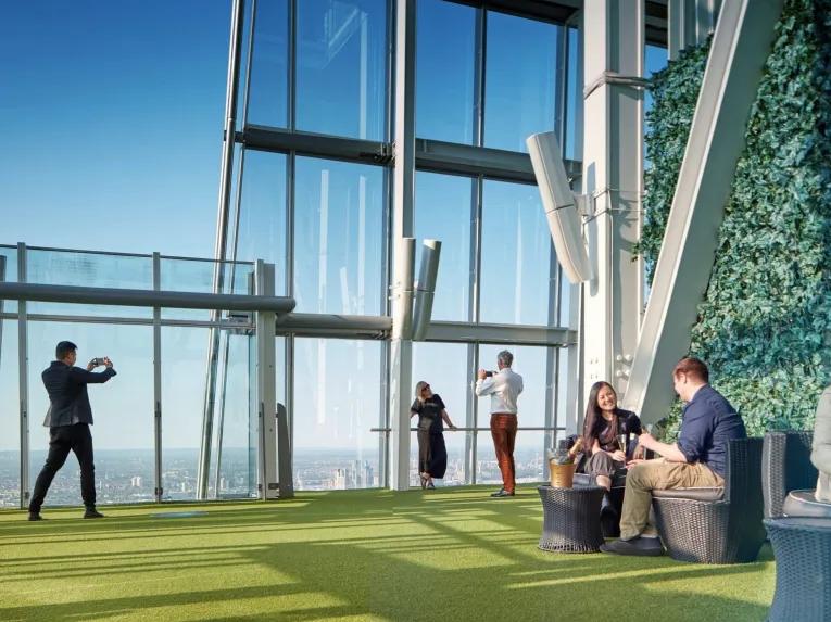 London The View from the Shard - Skydeck