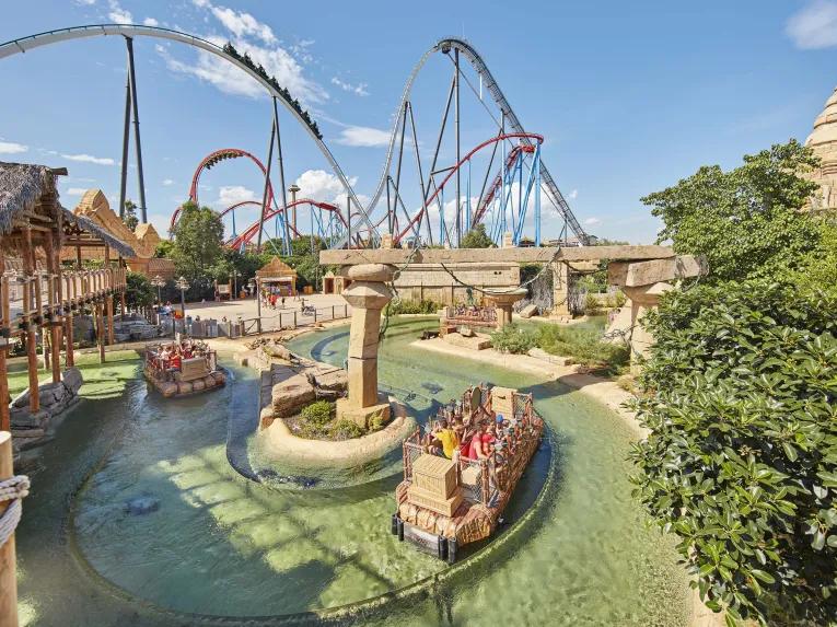 Angkor ride at PortAventura theme park