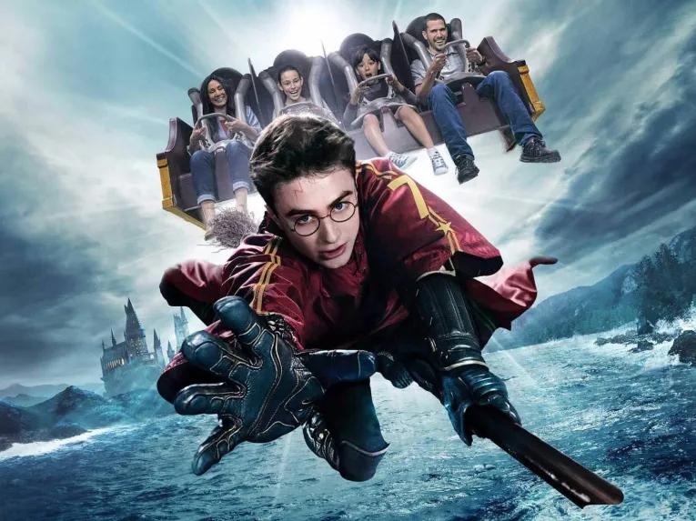 Harry Potter Forbidden Journey ride at Universal Studios Hollywood