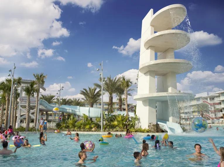 Swimming pool at Universal’s Cabana Bay Beach Resort