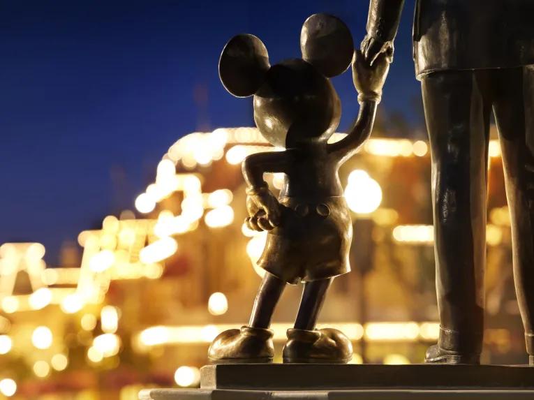 Mickey Statue, Magic Kingdom Park at Walt Disney World in Florida
