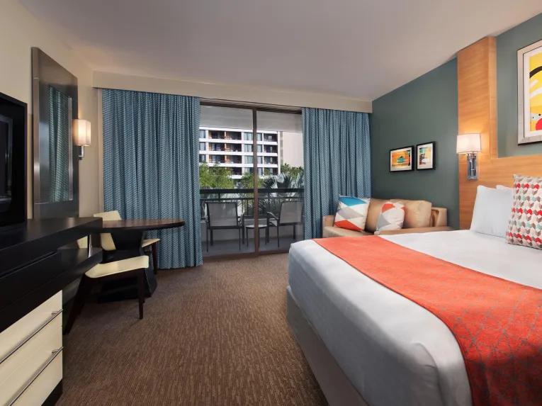 Guest room, Bay Lake Tower at Disney's Contemporary Resort