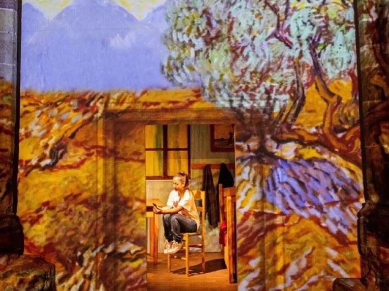 room-with-projected-work