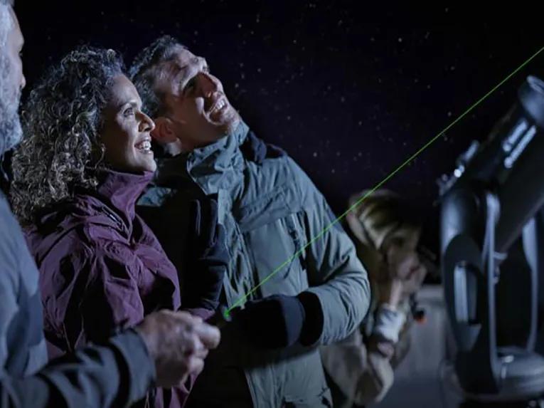 star gazing
