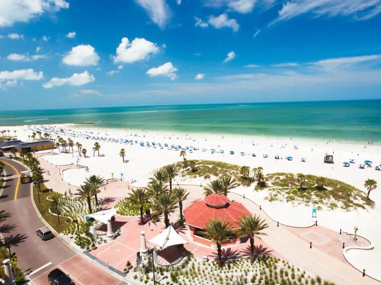 Clearwater Beach and Lunch