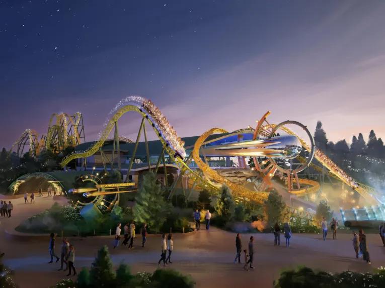 Stardust Racers at Universal Epic Universe