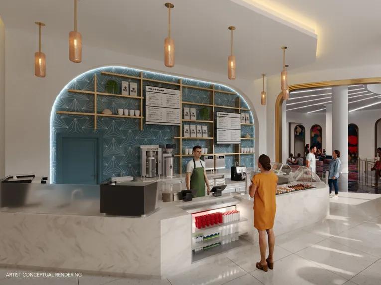 Aurora Market grab & go area at Universal Helios Grand Hotel