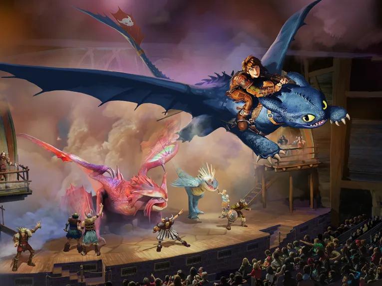 The Untrainable Dragon Show, Universal Epic Universe