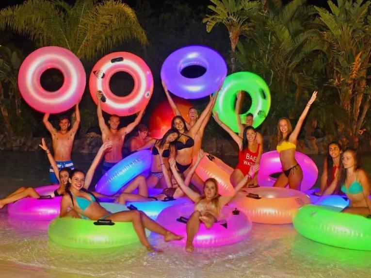 Siam Park at Night