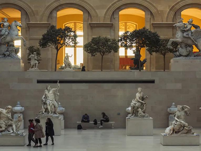Inside the Louvre
