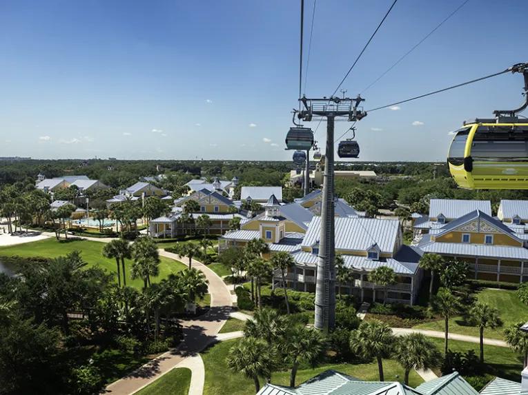 Caribbean Beach Cable cars