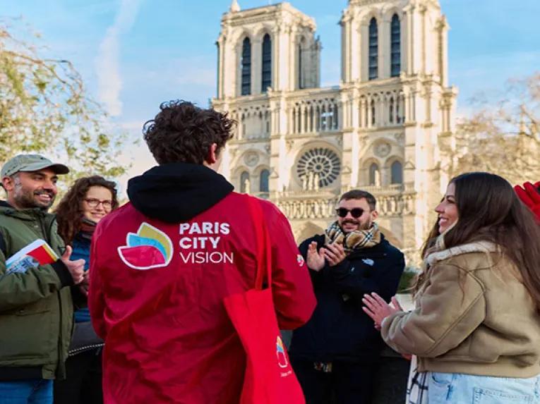 Tour Guide at Notre Dame
