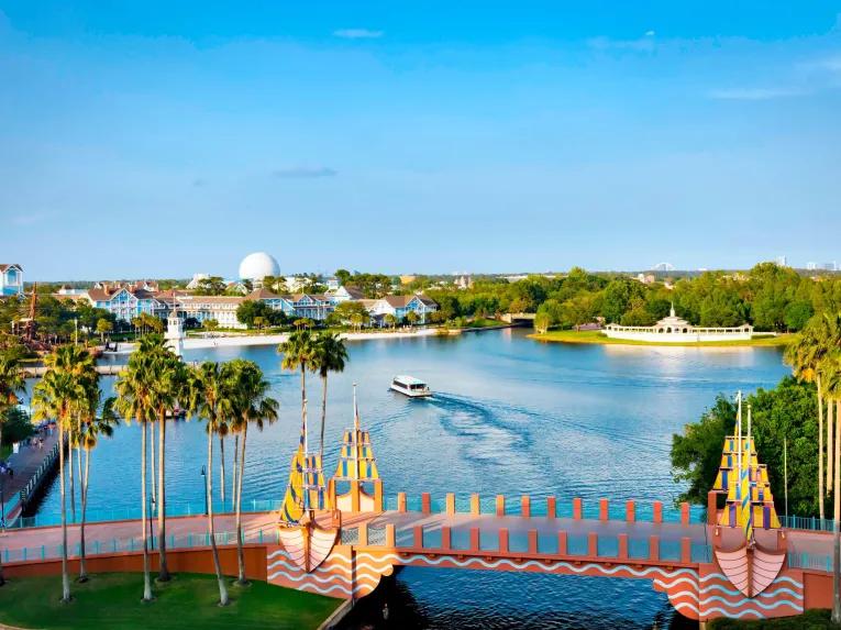 Views towards EPCOT from the Walt Disney World Dolphin