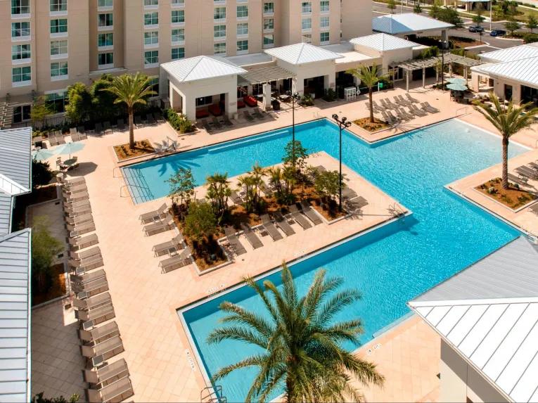 Pool-from-above
