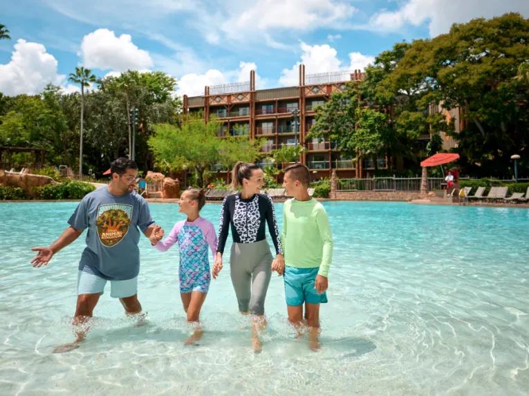 Guests in the Pool, Disney's Animal Kingdom Lodge