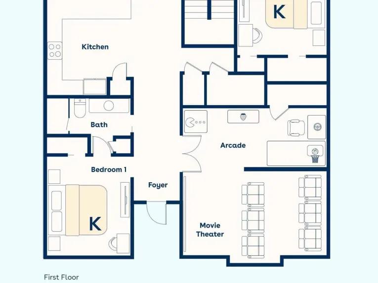 Villatel Orlando Resort (32079) 9-bedroom Villa in Orlando Town